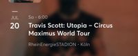 Travis Scott: Utopia- Circus Maximus World Tour Ticket (Köln) Sachsen-Anhalt - Halle Vorschau