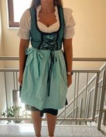 Dirndl, Midi, schwarz/ blau/ Glitzer Baden-Württemberg - Osterburken Vorschau