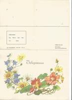 DDR Glückwunschtelegramm Schmuckblatt original Telegramm Ostalgie Dresden - Innere Altstadt Vorschau
