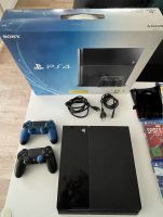 PlayStation 4, 500MB mit 2 Controllern und 7 Spielen Nordrhein-Westfalen - Lippstadt Vorschau