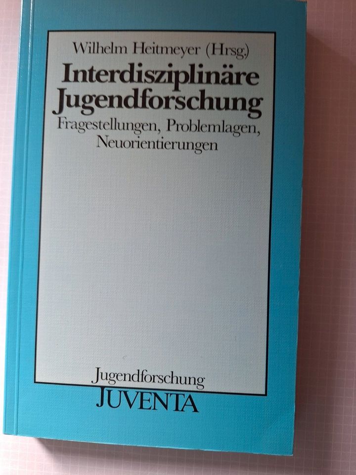 Wilhelm Heitmeyer: Interdisziplinäre Jugendforschung in Freiburg im Breisgau