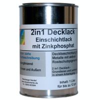 2in1 Kunstharz Einsichtlack DB 703 mit Eisenglimmer, 1 Liter Baden-Württemberg - Schiltach Vorschau