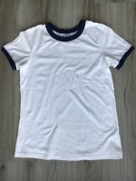 Asos Shirt T-Shirt Basic Gr. 32 34 S Weiß Dunkelblau Navy Damen Nordrhein-Westfalen - Weilerswist Vorschau
