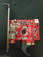PCIe-Karte zum Nachrüsten zweier schneller USB3-Ports Nordrhein-Westfalen - Herzogenrath Vorschau