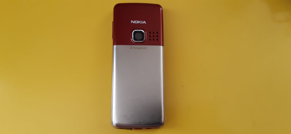 NOKIA HANDY 6300 red (Edge,Bluetooth,Kamera,usw.)- ohne Simlock- in Frankfurt am Main