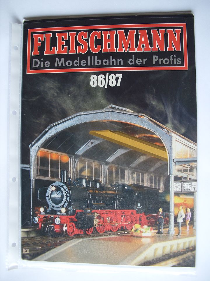 Fleischmann Katalog 1980/81 bis 1986/87 - H0, N, Auto-Rallye in Detmold