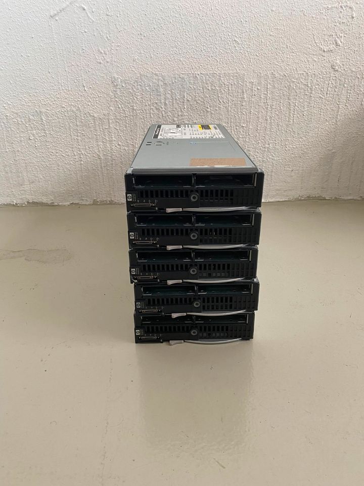 5x HP ProLiant BL460c G7 bundle in Winterbach