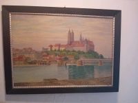 Bild Meißner Maler Mit Blick auf Altstadt 1933 Sachsen - Meißen Vorschau