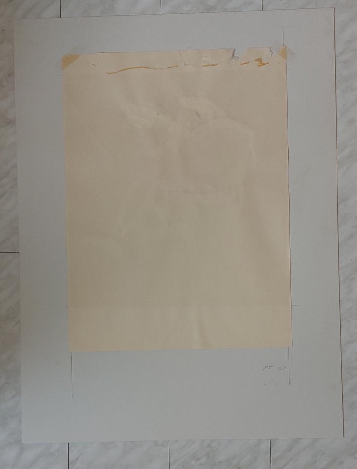 Aktzeichnung signiert Lars Hönigl Grabenstätt in Holz Rahmen in Grabenstätt