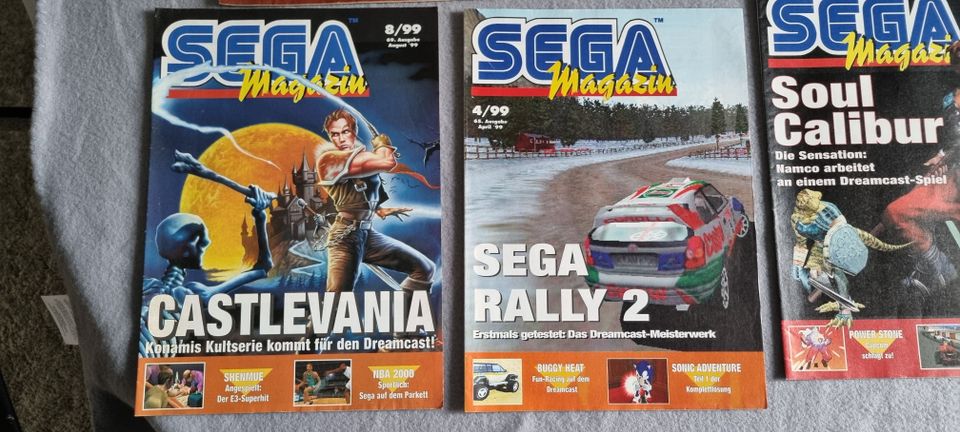 SEGA Magazin Retro 1999er Ausgaben in Köln