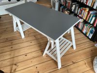 Ikea Schreibtisch höhenverstellbar weiß grau Berlin - Karlshorst Vorschau