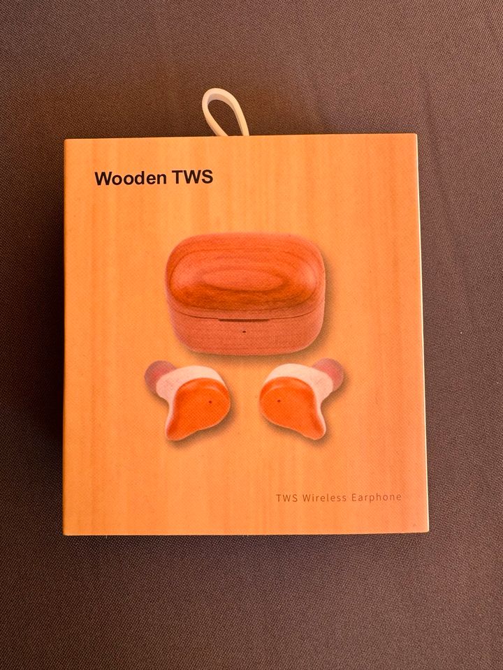 ❗️ Wooden TWS Wireless Earphone Kopfhörer neu❗️ in Ruderting