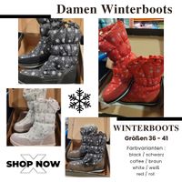 Qualitäts-Winterstiefel Moonboots, 4 Farben, Gr. 36-41 Nordrhein-Westfalen - Augustdorf Vorschau