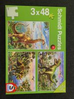 Kinderpuzzle 3 x 48 Teile Dinos München - Bogenhausen Vorschau