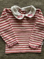 TwinsTwins Samt Pullover Langarmshirt Streifen rot Größe 80 Berlin - Tempelhof Vorschau