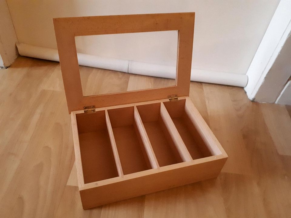 Teebox aus Holz Marke Ernesto Lidl Kiste Kasten für Tee Holzbox in Hamburg