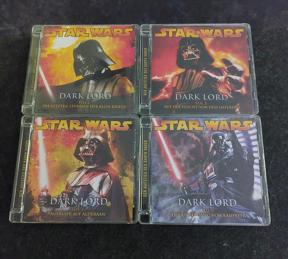 Star Wars Dark Lord Hörspiel Hörbuch 4 CDs in Hamburg