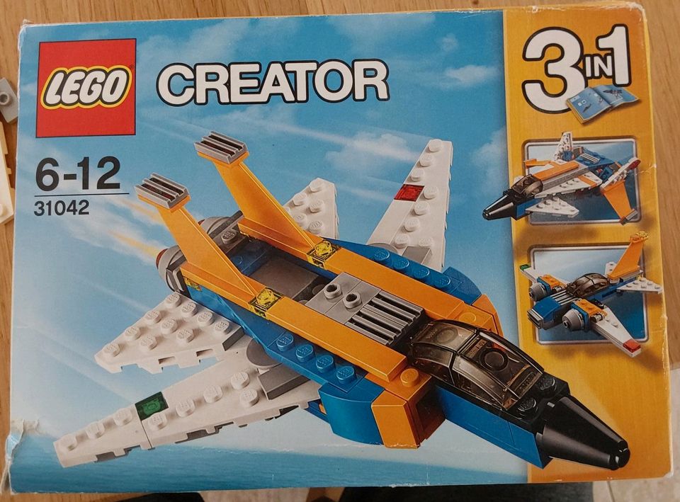 Lego Creator 31042 3 in 1  in OVP Düsenjet-Sportflieger-Jagdjet in Königsbrunn