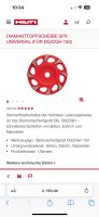 HILTI DIAMANTTOPFSCHEIBE Baden-Württemberg - Heddesheim Vorschau