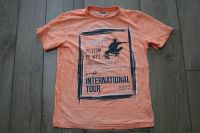 YIGGA T-Shirt Gr. 146 / 152, orange mit Skater-Print Thüringen - Schleiz Vorschau