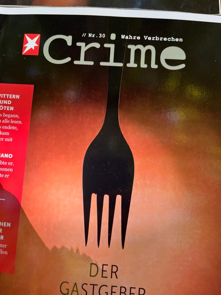 True Crime Magazine (z.B. Stern Crime, Die Zeit Verbrechen) in München