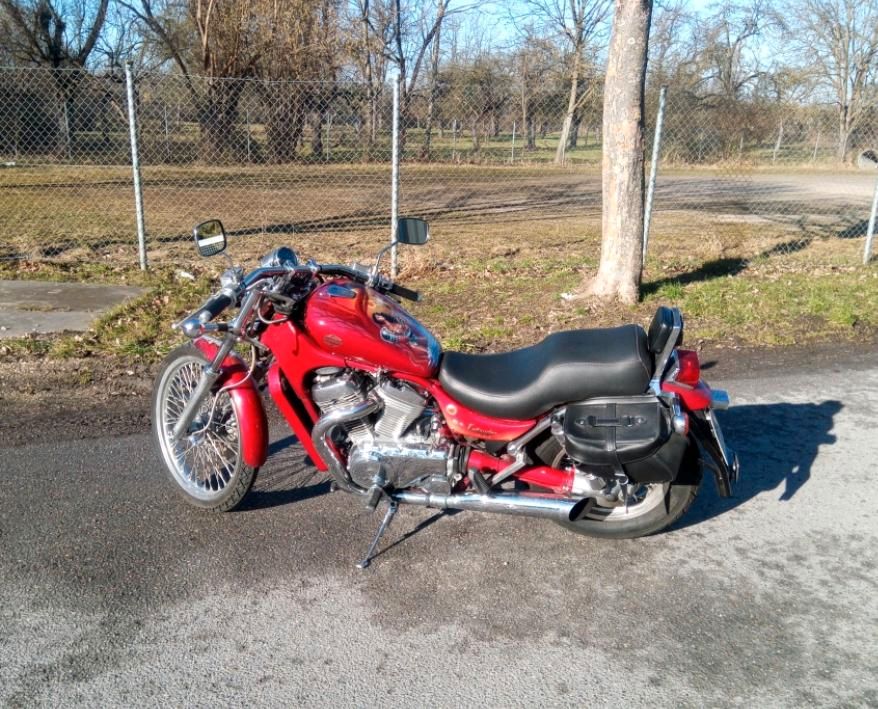 Intruder, Gespann, Motorradanhänger, Suzuki VS 800 Chopper in Friedberg