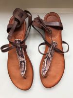 Leder Sandaletten von Mohino - Größe 39 - schlangenoptik - Schuhe Bayern - Murnau am Staffelsee Vorschau