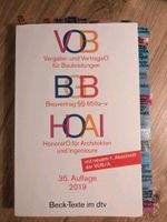 VOB/BGB/HOAI - 35. Auflage 2019 Niedersachsen - Laatzen Vorschau