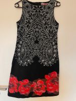 Desigual Party Kleid Sommer Etuikleid Blume Strass 38 Saarland - Quierschied Vorschau