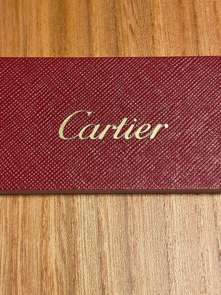 CARTIER UHR SONNENBRILLE BRILLE ORIGINAL GARANTIE ZERTIFIKAT in Hamburg