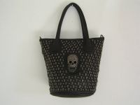 Damen Handtasche schwarz skull modische Tasche shopping bag NEU München - Altstadt-Lehel Vorschau