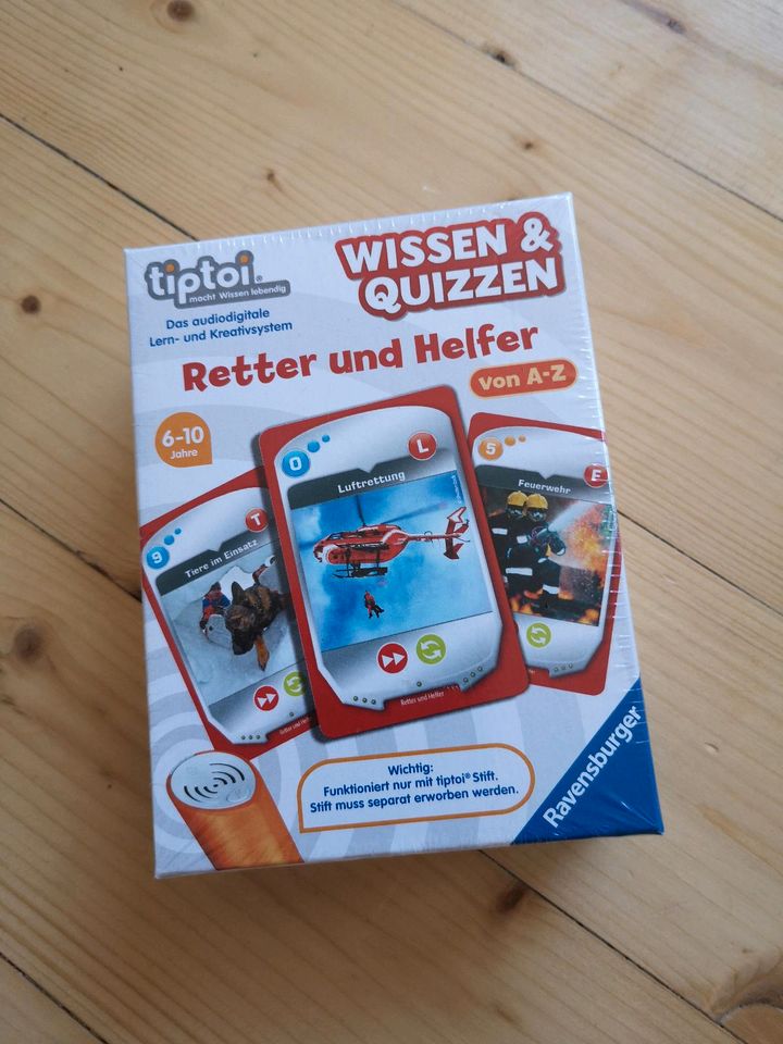 Neu Ravensburger Tiptoi Retter und Helfer WISSEN & QUIZZEN Feuer in Görwihl