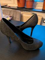 Pumps schwarz mit Glitzer Münster (Westfalen) - Handorf Vorschau
