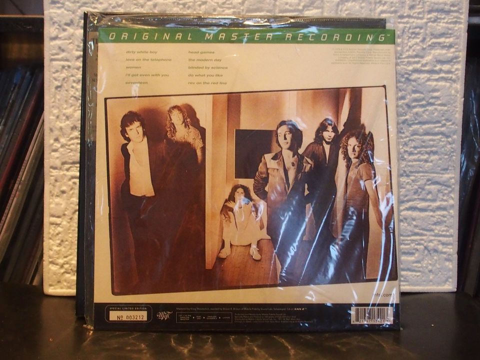 FOREIGNER- Head Games LP- MFSL- 1-342- Neu & OVP in Düsseldorf