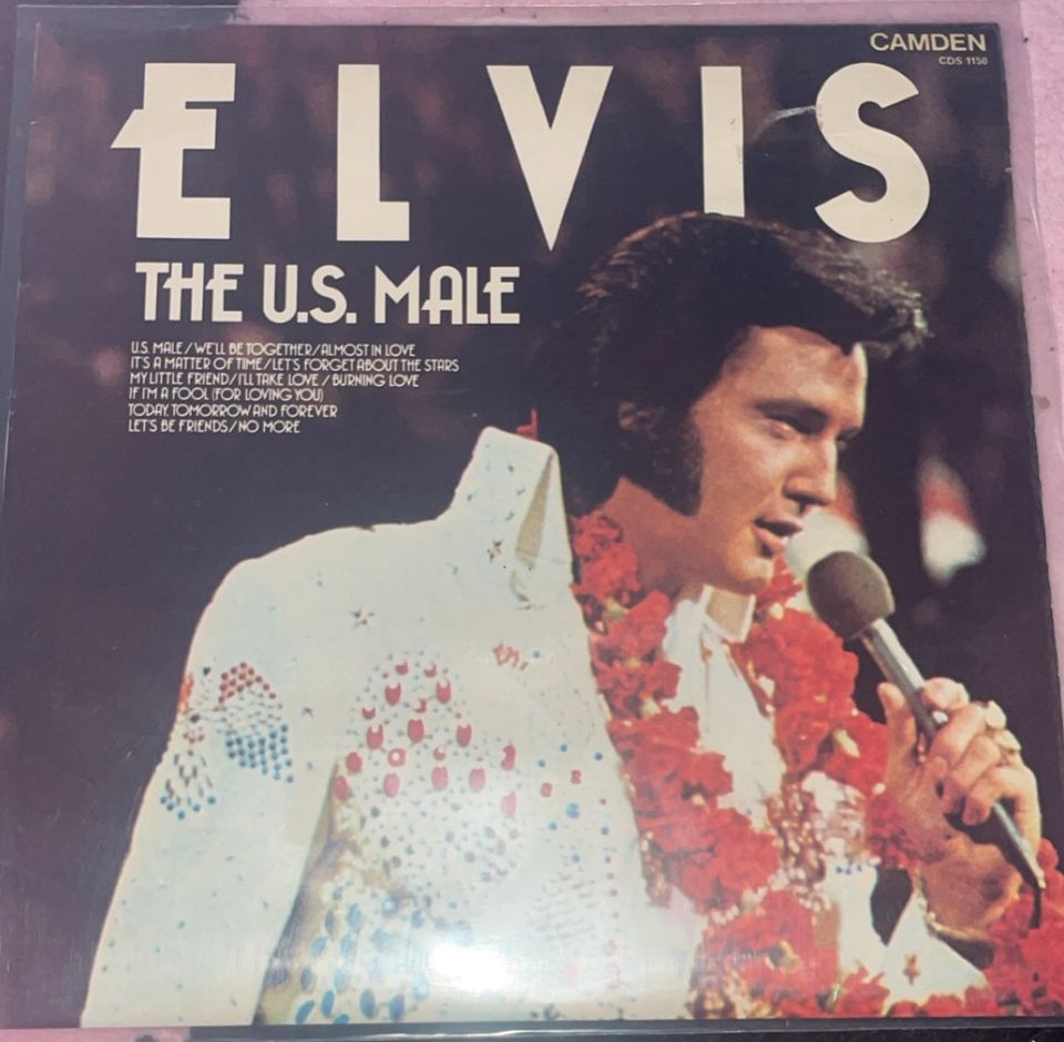 Elvis Presley Vinly Schallplatte in Niepars