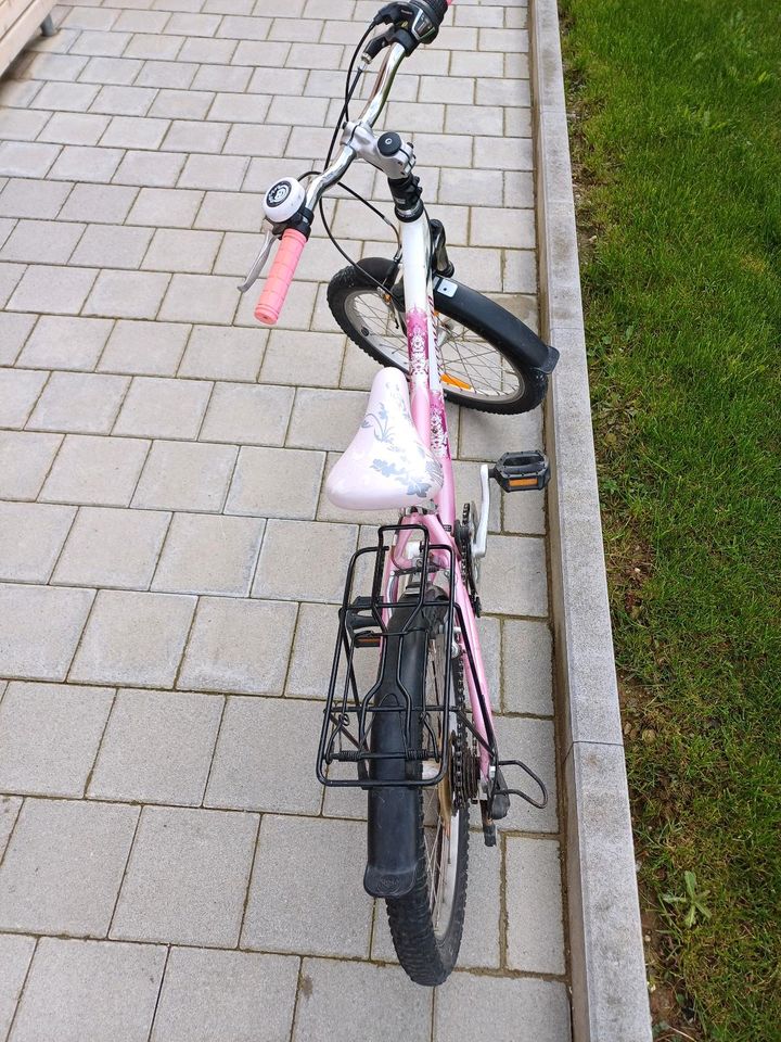 Kinderfahrrad Fahrrad 20 Zoll Hotrock Specialized weiß-rosa in Rust