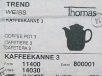 Thomas Kaffeekanne Bayern - Offingen Vorschau