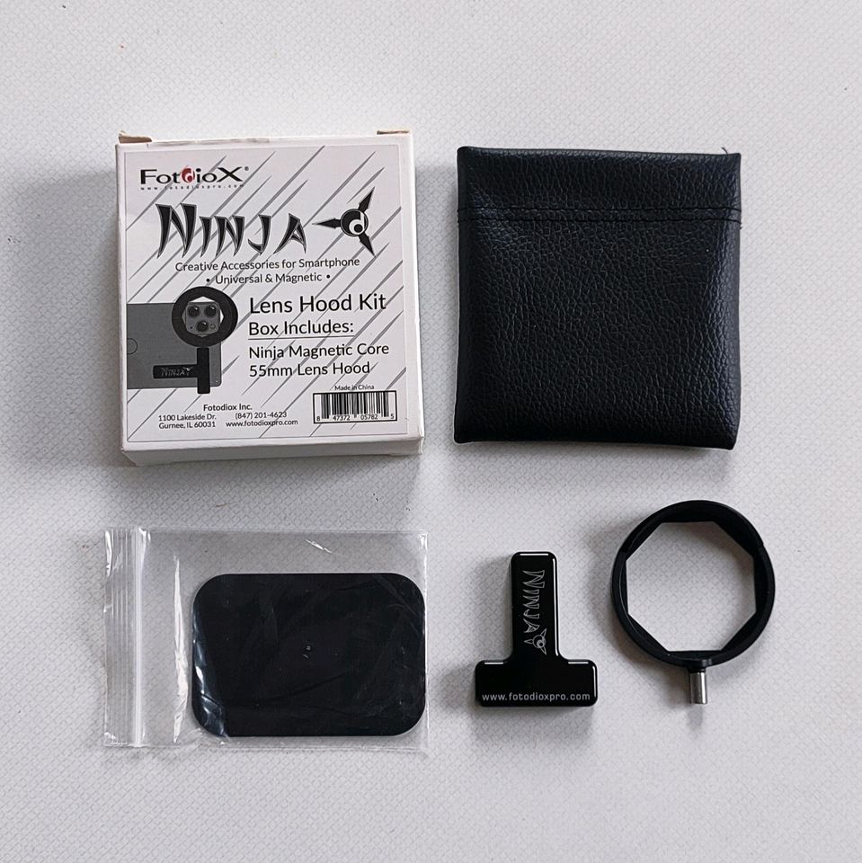 Ninja Magnetic Smartphone Lense Hood Kit in Heilbronn