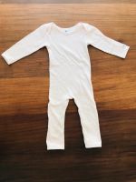 Petit Bateau Long John Strampler Overall Wolle Rosa Weiß 36m/95cm Nordrhein-Westfalen - Korschenbroich Vorschau