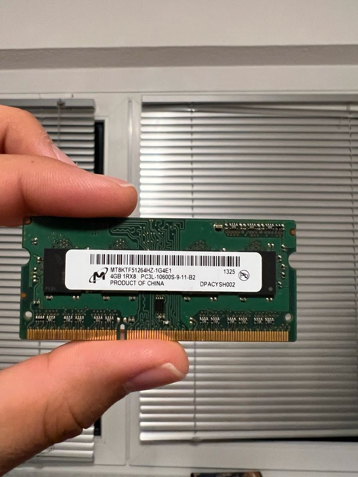 2x 4GB DDR3 RAM für Laptop in Stralsund