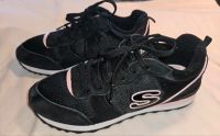 Damen Skechers schwarz rosa Gr. 38 teil Leder Hessen - Langen (Hessen) Vorschau