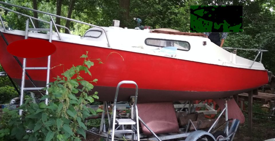 Carina 20 GFK Segelboot, familienfreundlich, robust in Waren (Müritz)