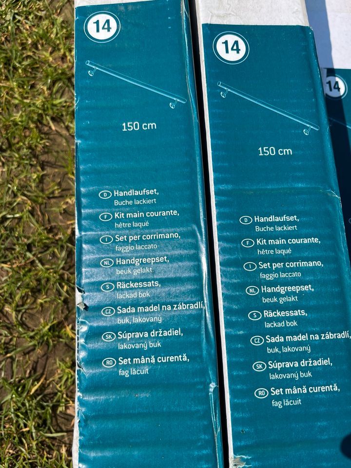 Handlauf/Handlaufset Buche lackiert 5x in Schwalmtal