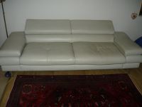 Couch, Napaleder, altweiß, L: 2,50 m, B: 1,00 m Niedersachsen - Tostedt Vorschau