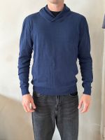 Blauer Pullover mit Ellebogenpatches Größe M Aachen - Aachen-Mitte Vorschau