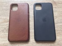 2x Original Apple Leder Case Schwarz u.Braun f. iPhone 11 Pro Max Baden-Württemberg - Ubstadt-Weiher Vorschau