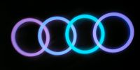 Audi Ringe Logo Emblem Deko 57x21cm Nordrhein-Westfalen - Ratingen Vorschau