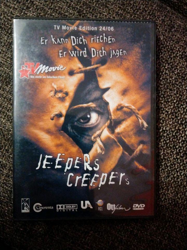 DVD Weit Füsse tragen Jeepers Creepers Linea Cave in Abensberg