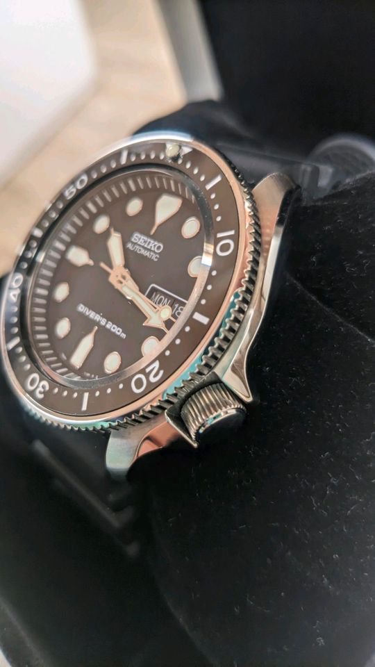 Seiko SKX171 Mod Full Set+, Keramik, Saphir in Fulda