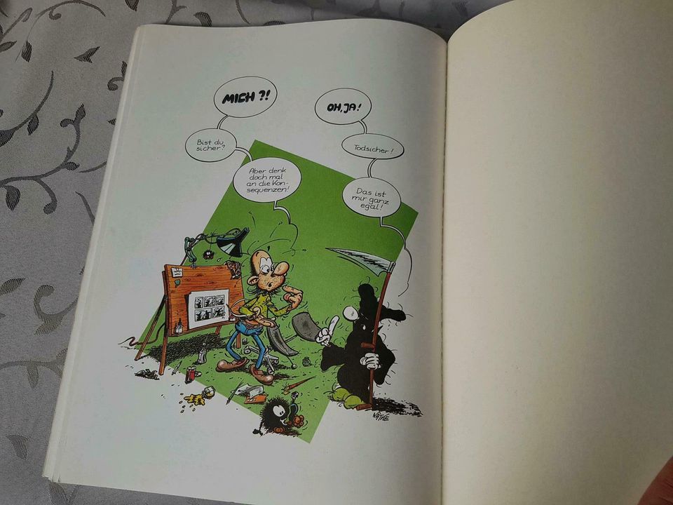 Comic "Der kleine Tod" von Natke. Edition B&K. 1.Auflage 1996 in Aglasterhausen